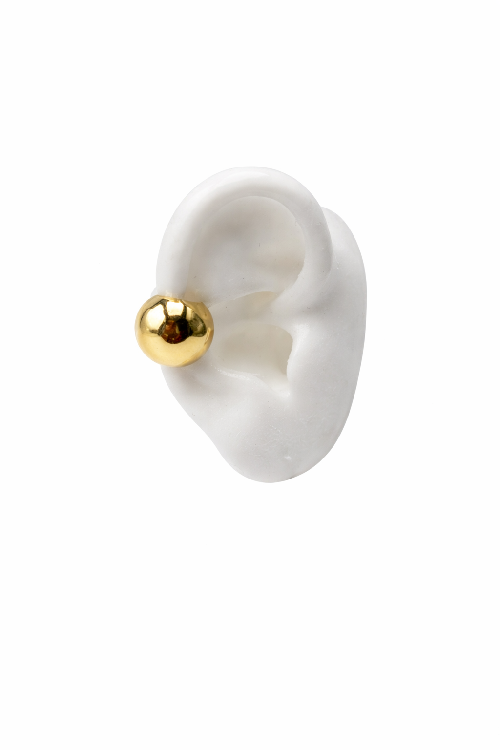 Golden Sphere Gold Ear Cuff