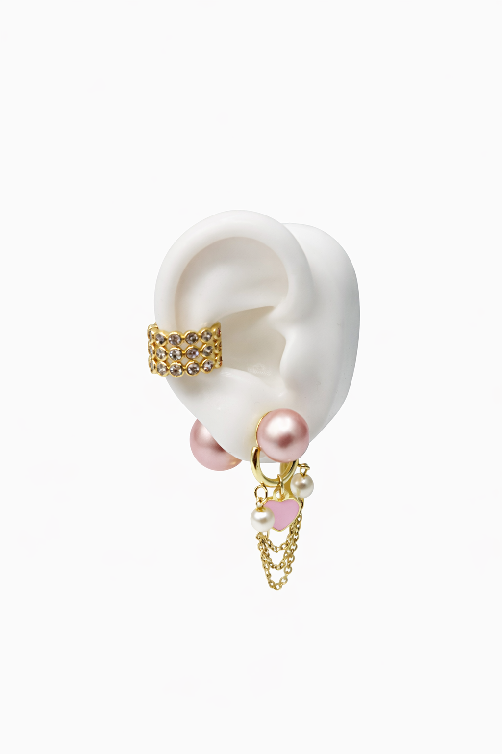 Luxe Halo Gold Ear Cuff