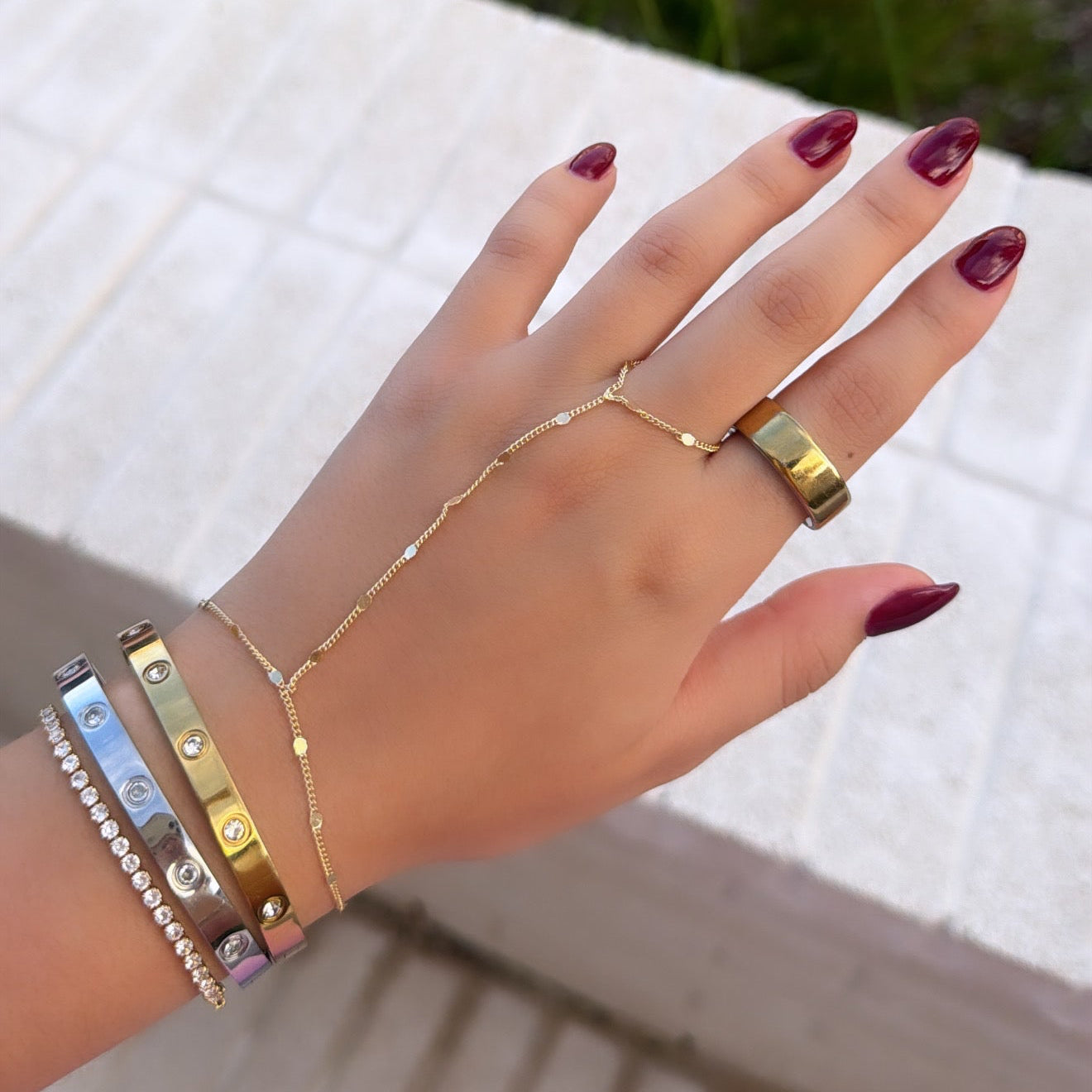 Crystal Bangle ~ Waterproof