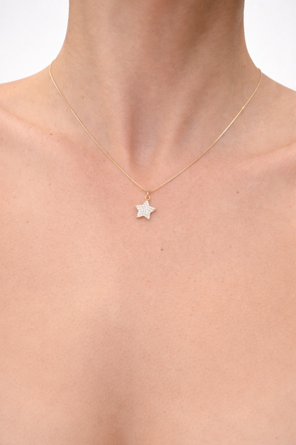 Stella Glow Gold Necklace