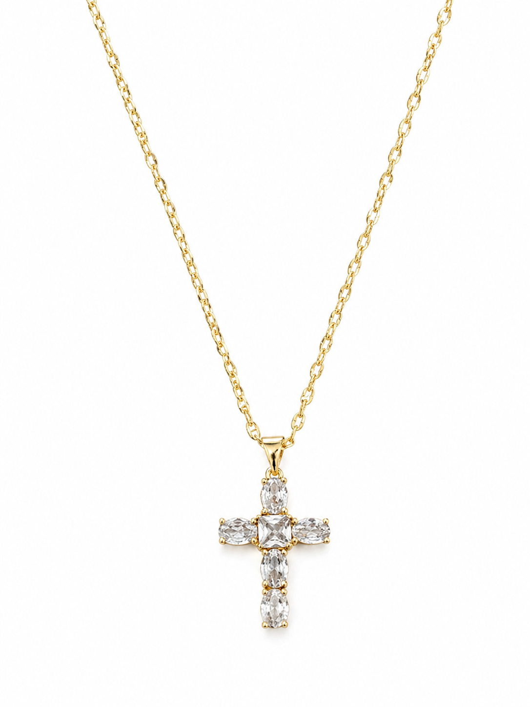 Royal Cross Glow Necklace