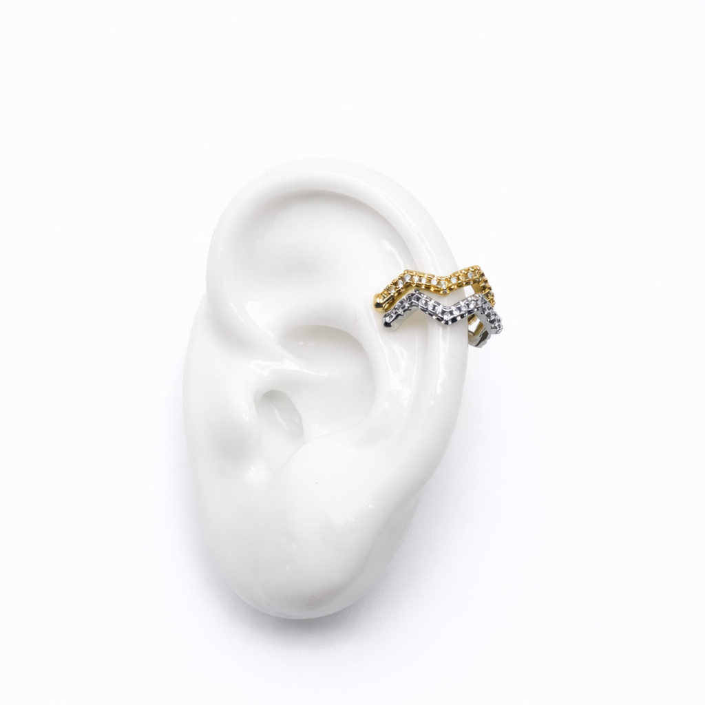 Zigzag Shine Earcuff