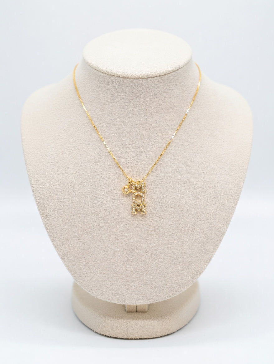 Mother’s Day Sparkling Letter Necklace