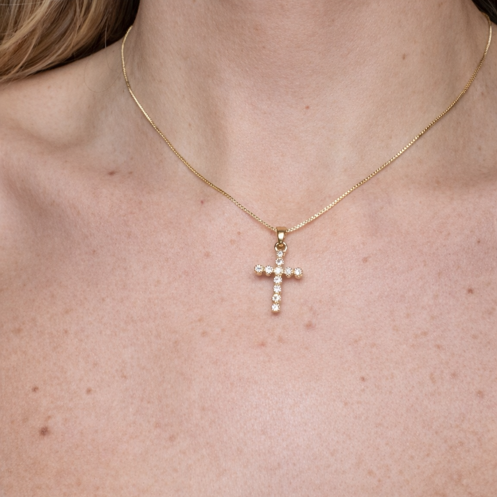 Faith Shine Gold Necklace