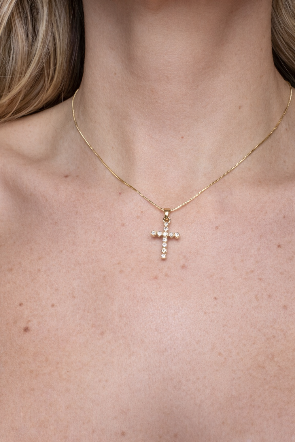 Faith Shine Gold Necklace