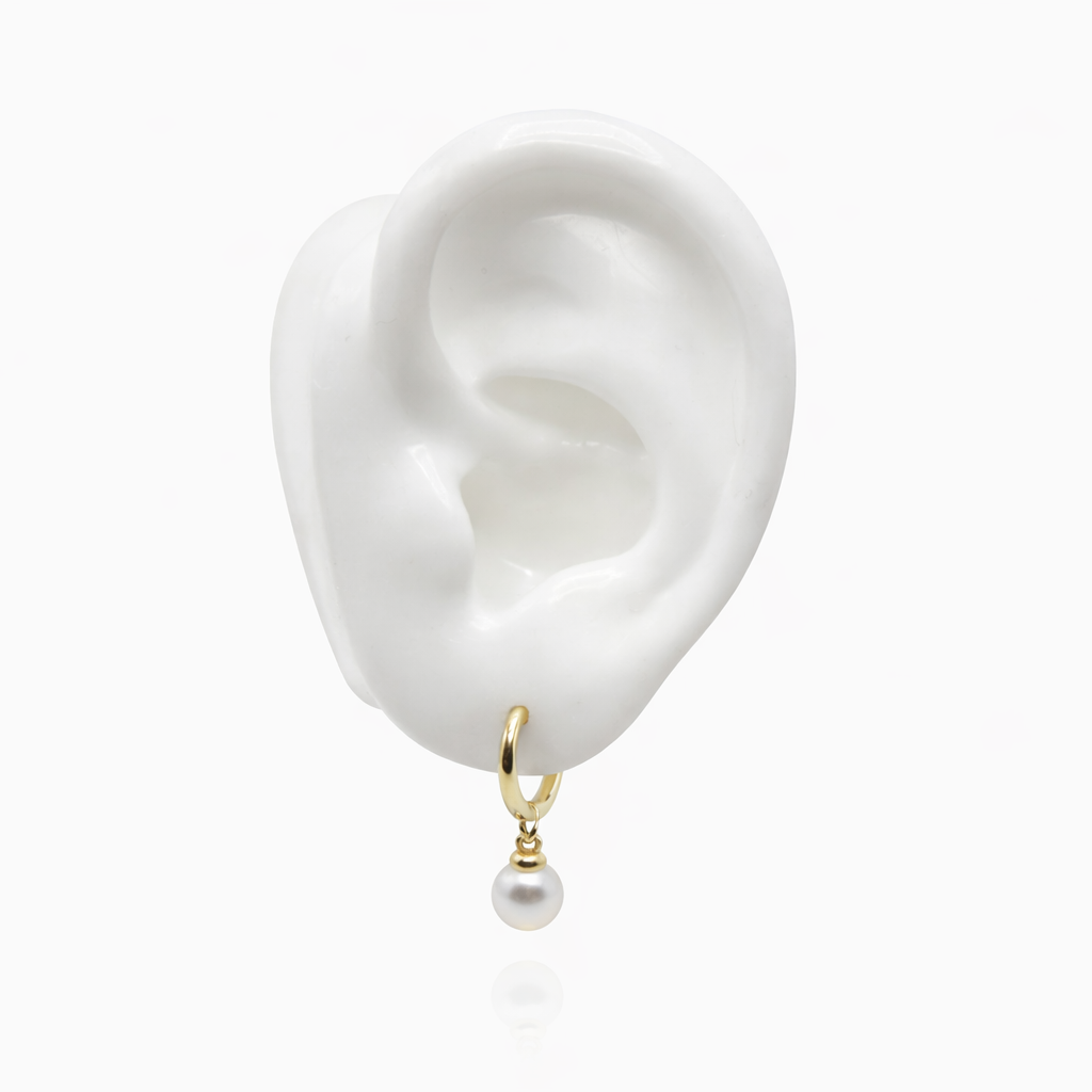 Pia Pearl Hoops