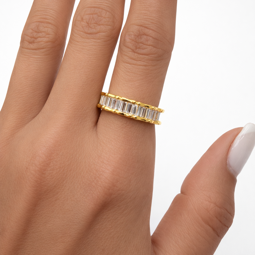 Eternal Line Gold Ring