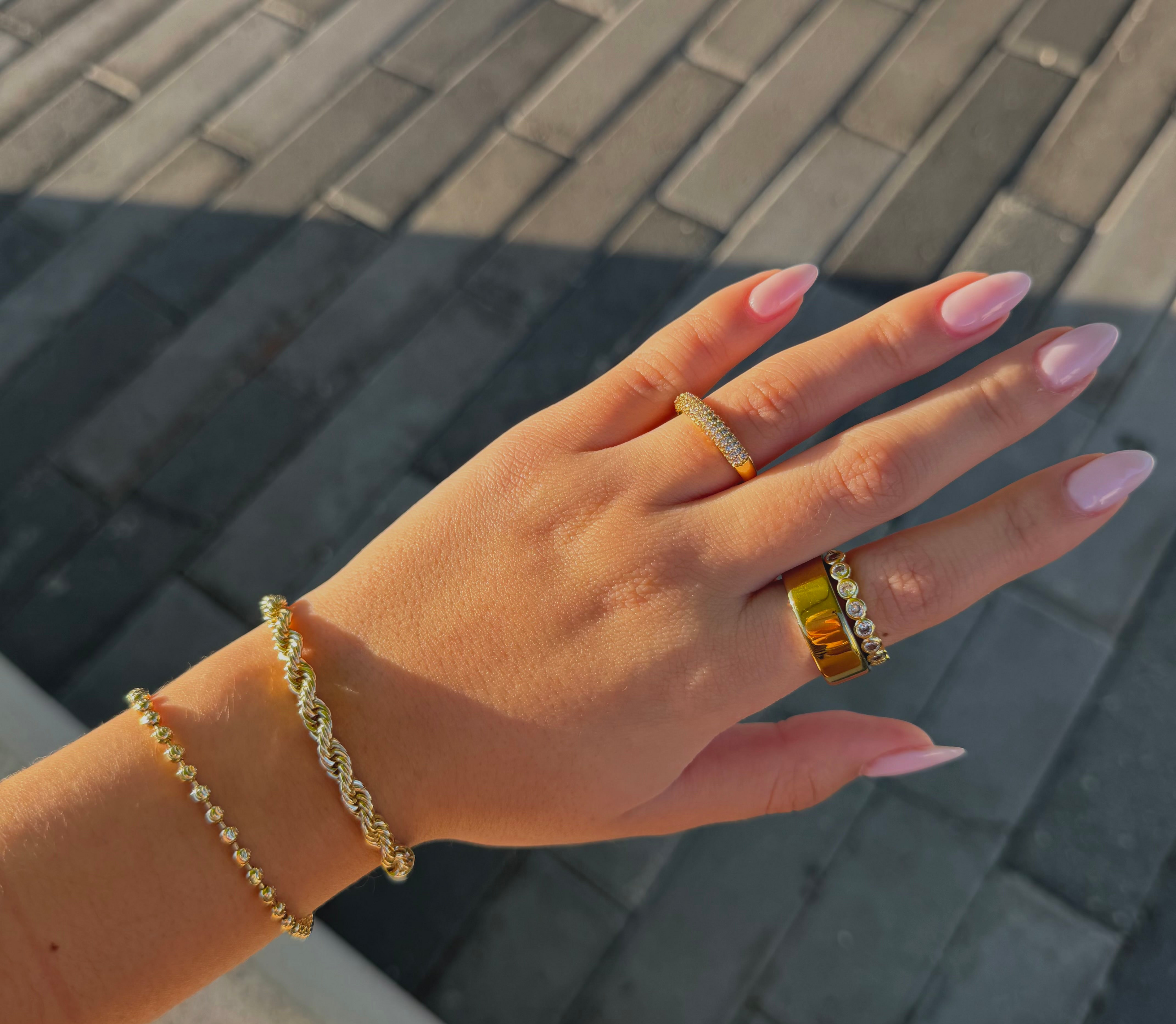 Diamond Glow Zircon Ring