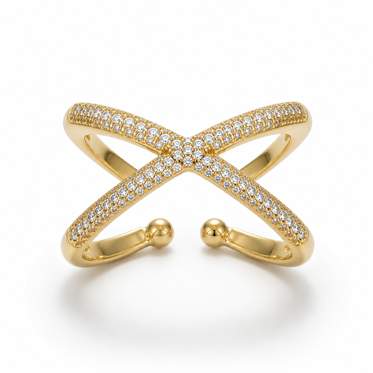 Criss Cross Ring