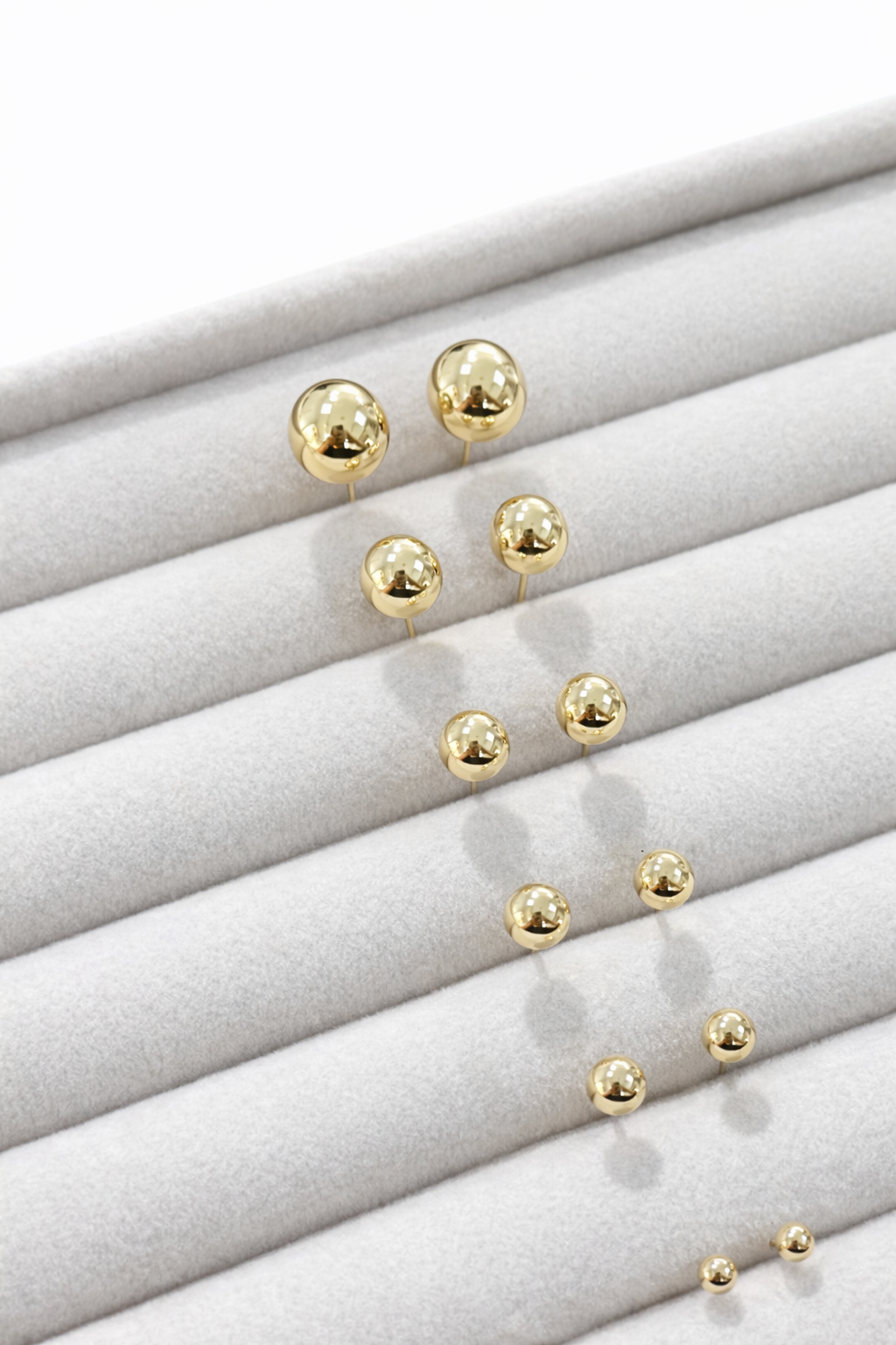 Balin Stud Gold Earrings
