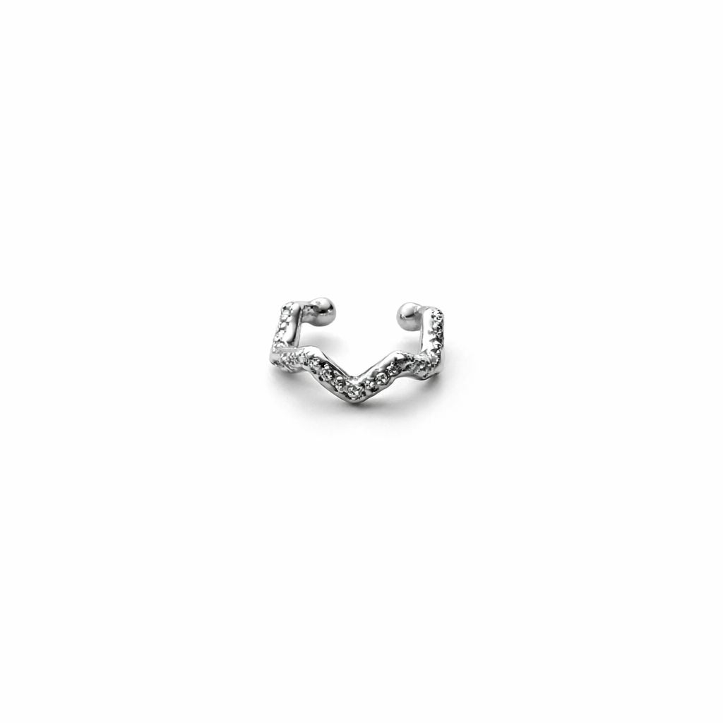 Zigzag Shine Earcuff