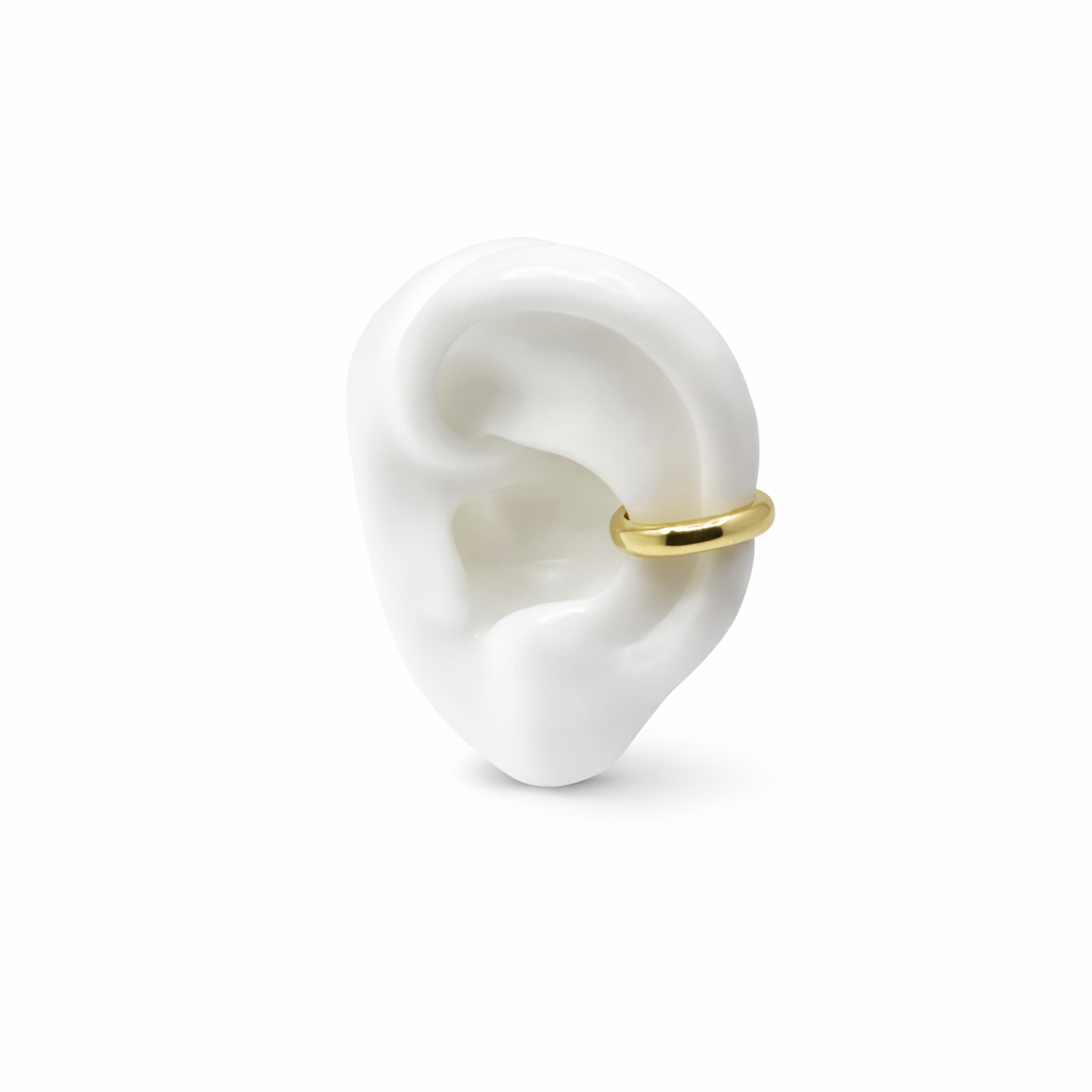 Mini Knot Gold Ear Cuff