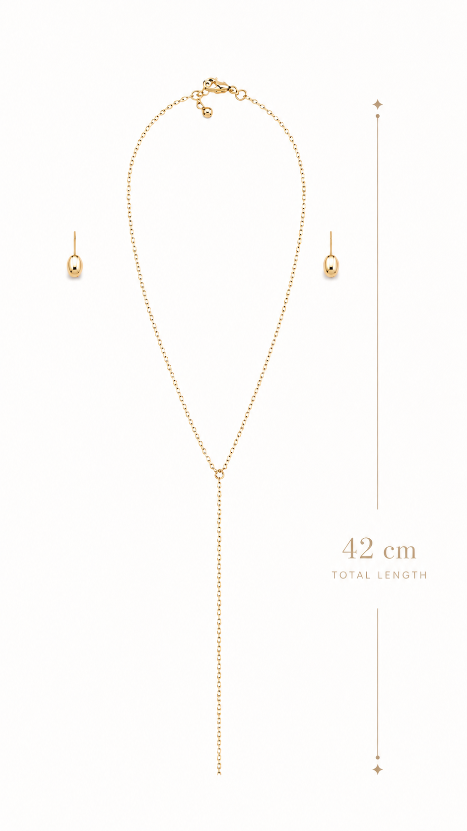 Celeste Drop Necklace Set