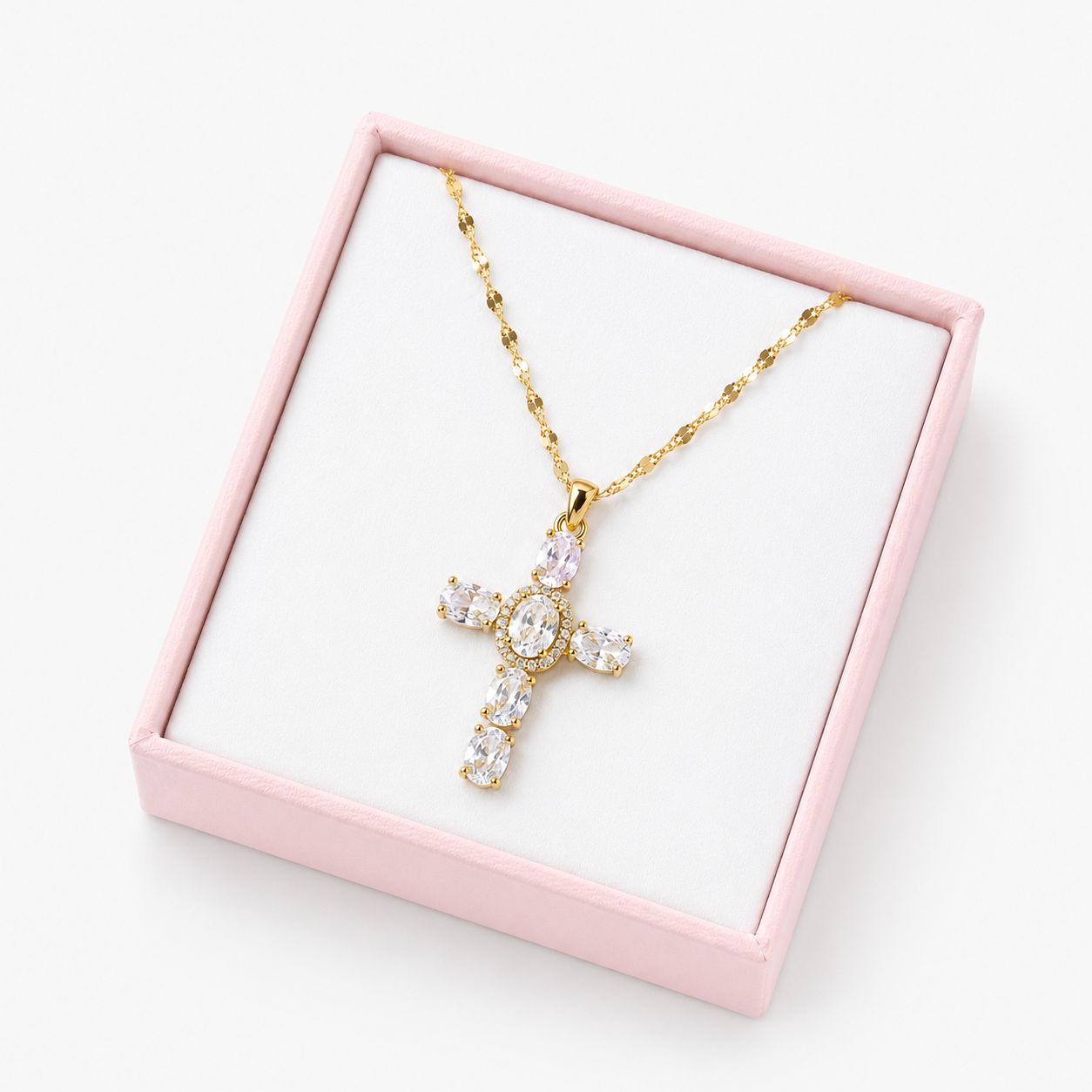 Eternal Cross Necklace