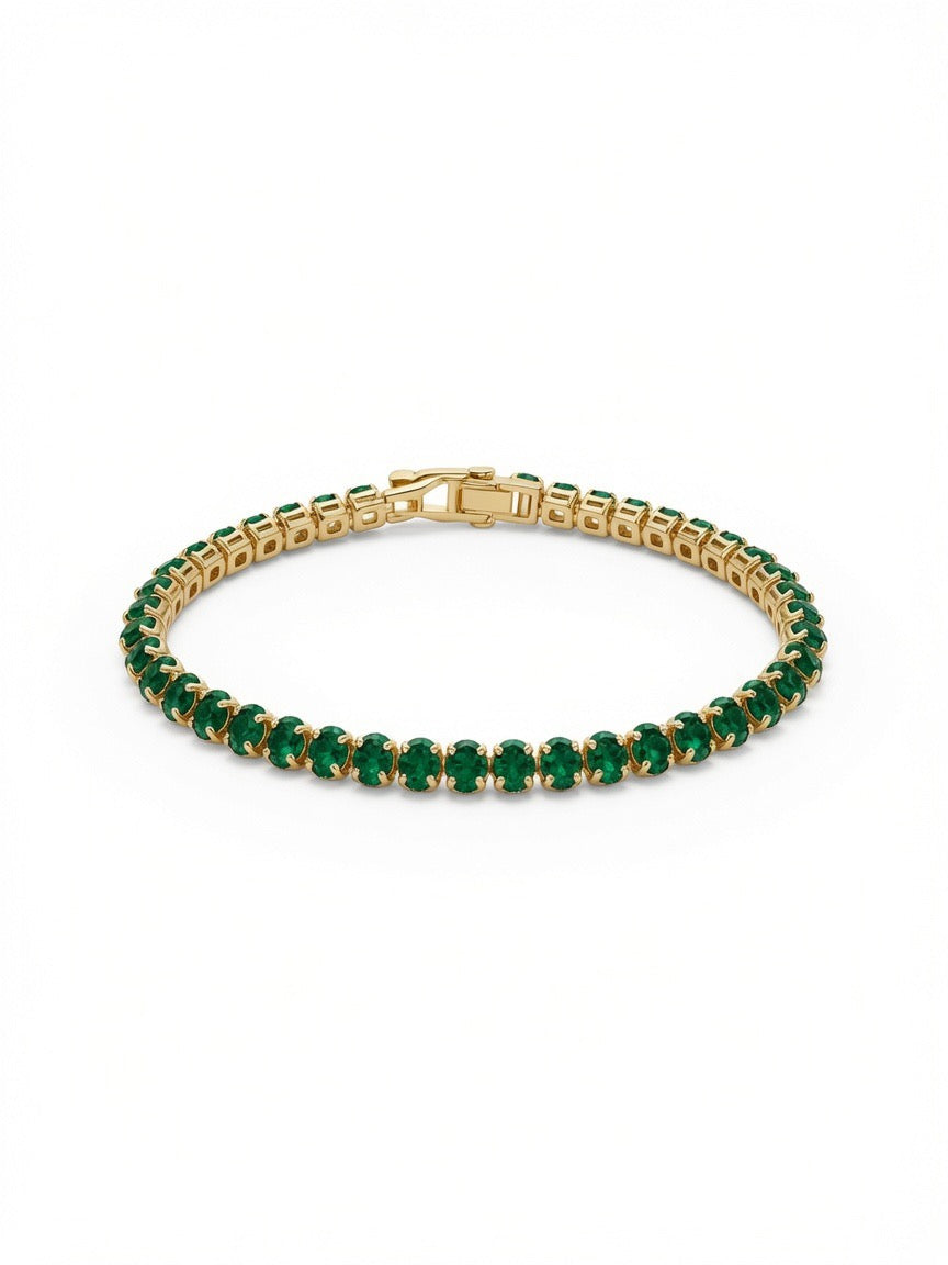 Emerald Tennis Bracelet