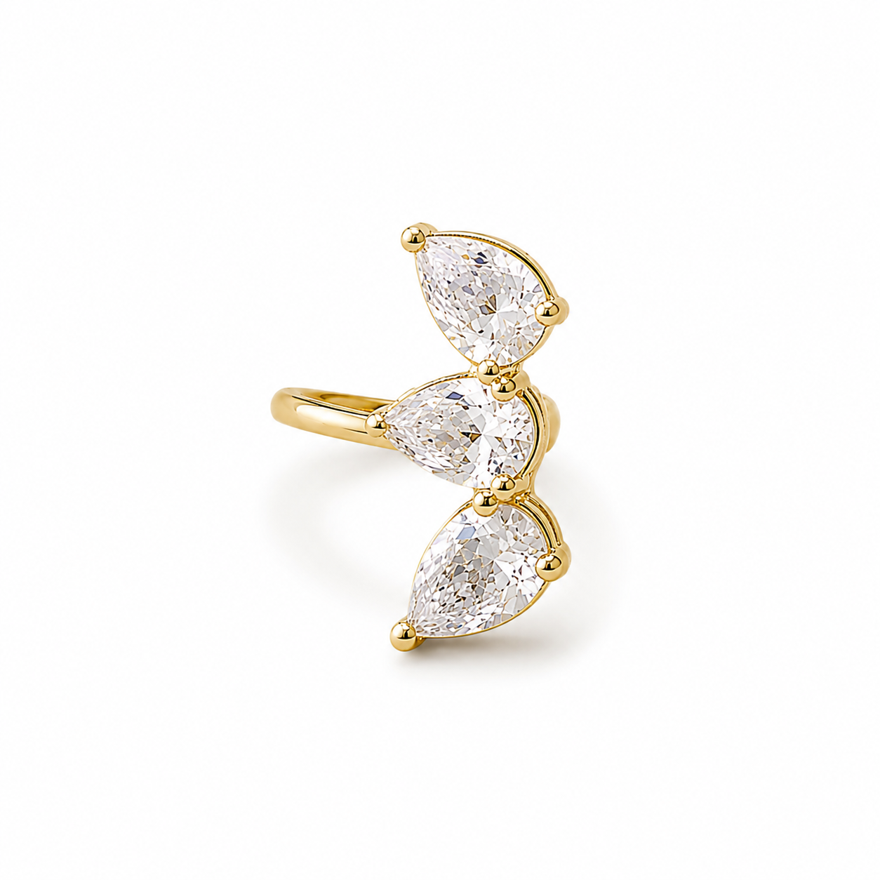 Marquise Ear Cuff