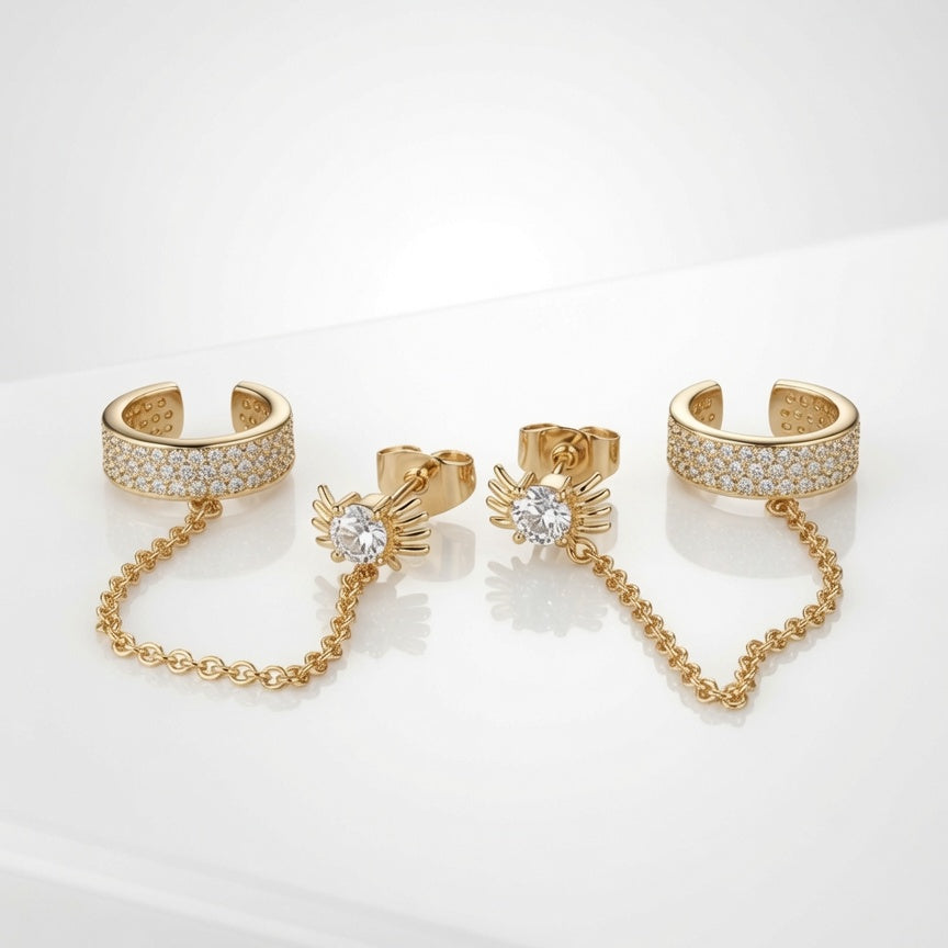 Linked Luxe Earrings