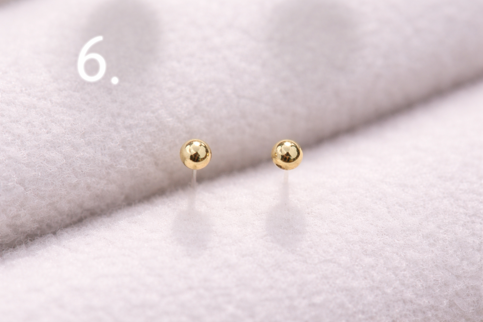 Balin Stud Gold Earrings