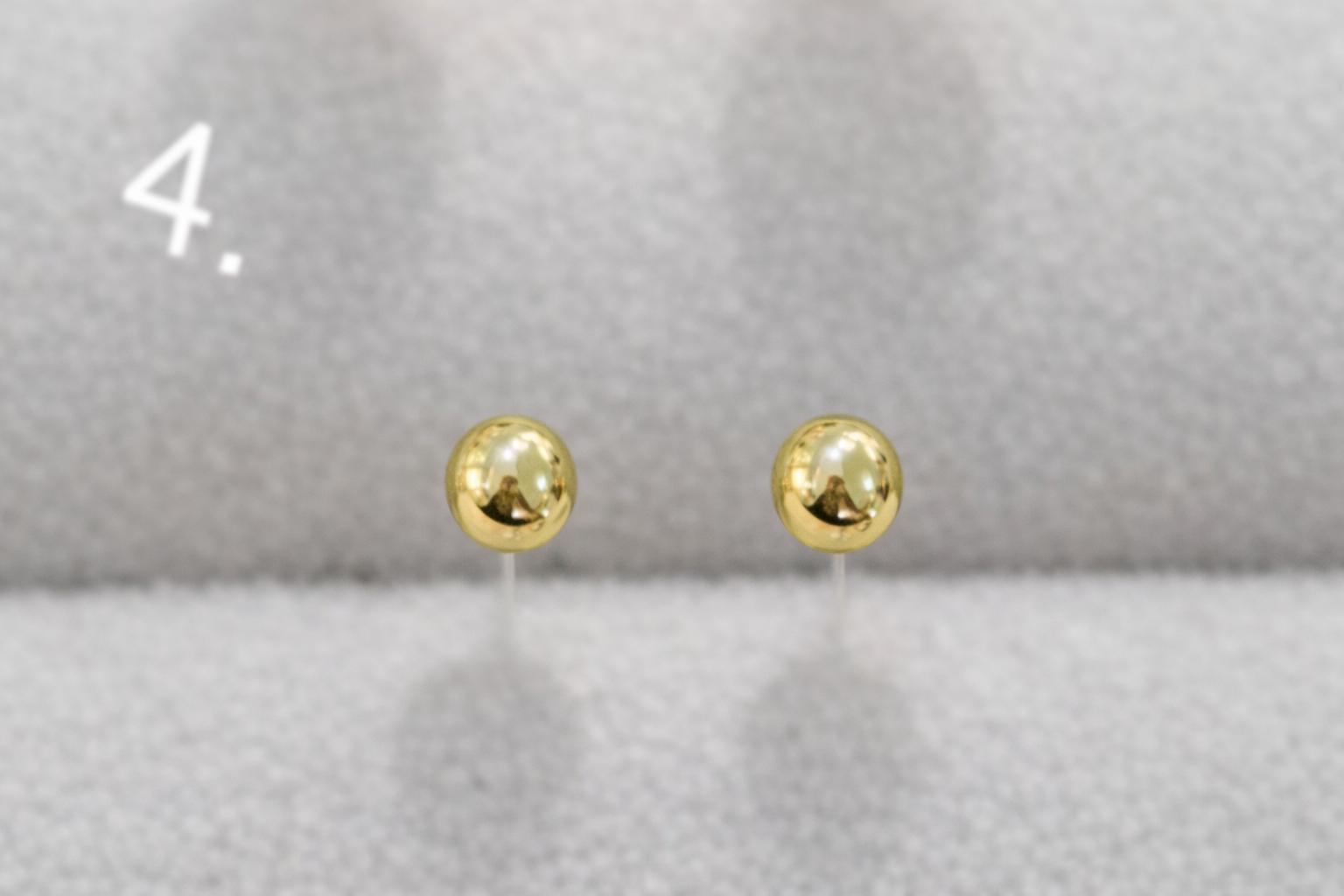 Balin Stud Gold Earrings