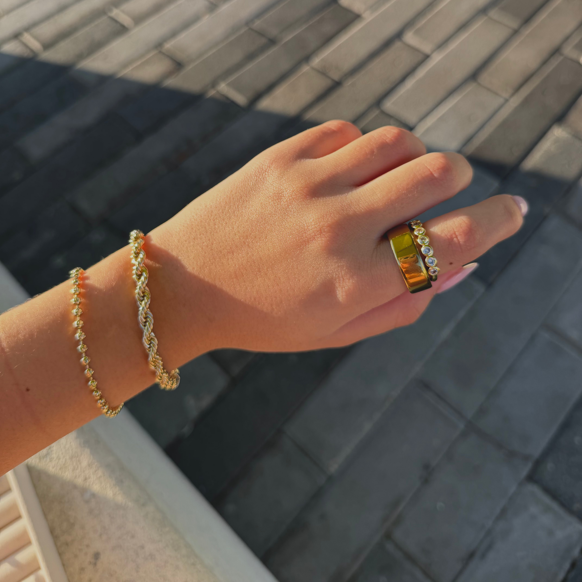 Medium Glow Zircon Ring