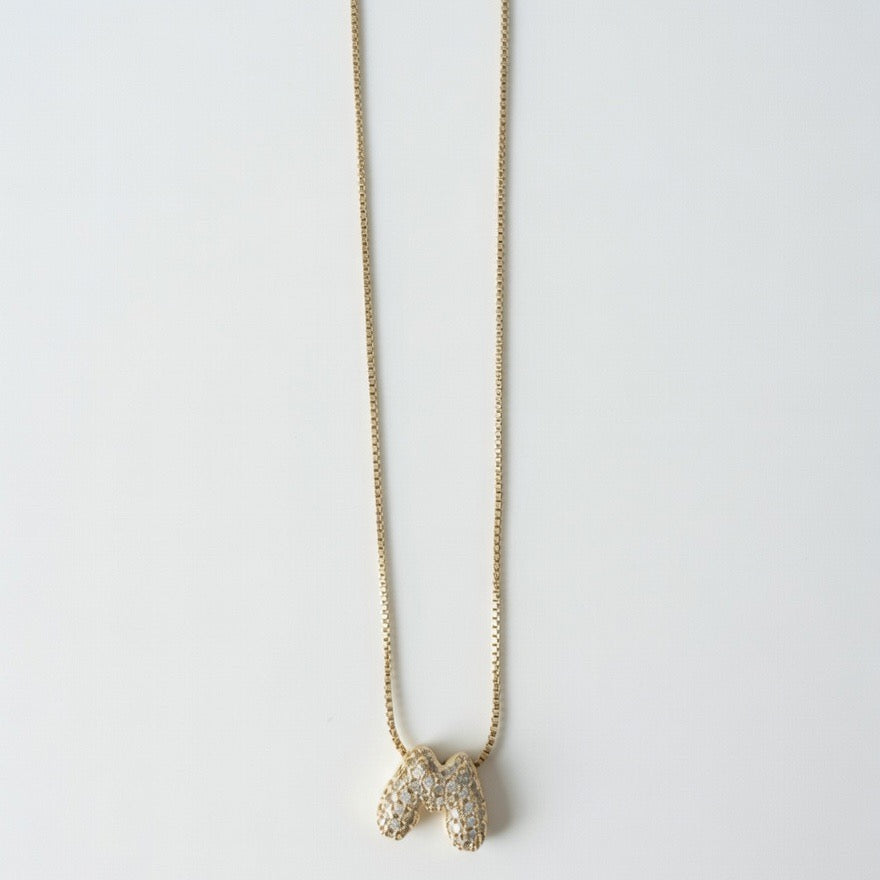MINI JUMBO LETTER NECKLACE