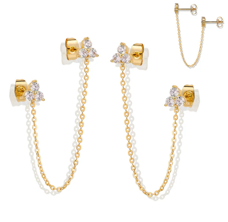 Stella Chain Earrings