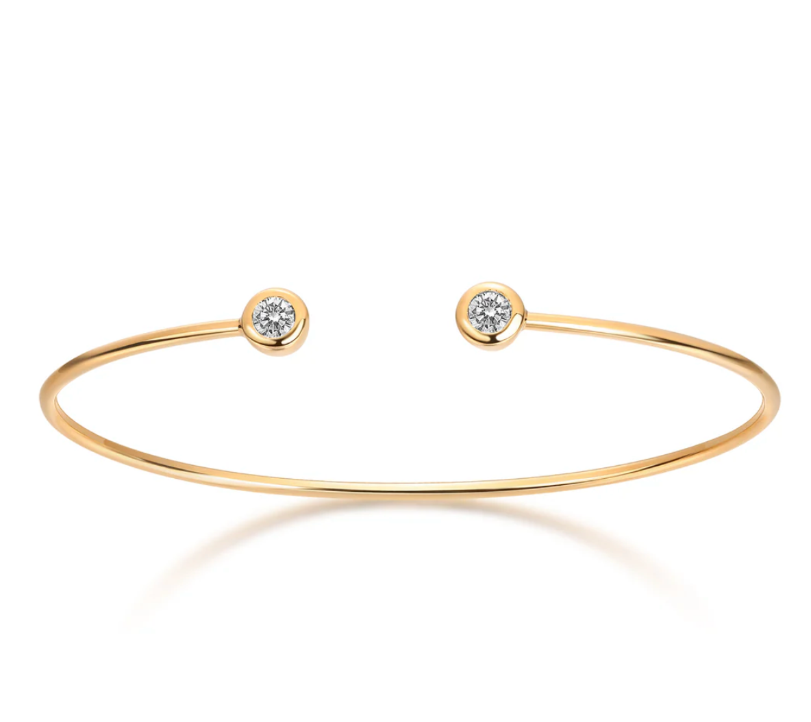 Halo Open Cuff Bracelet