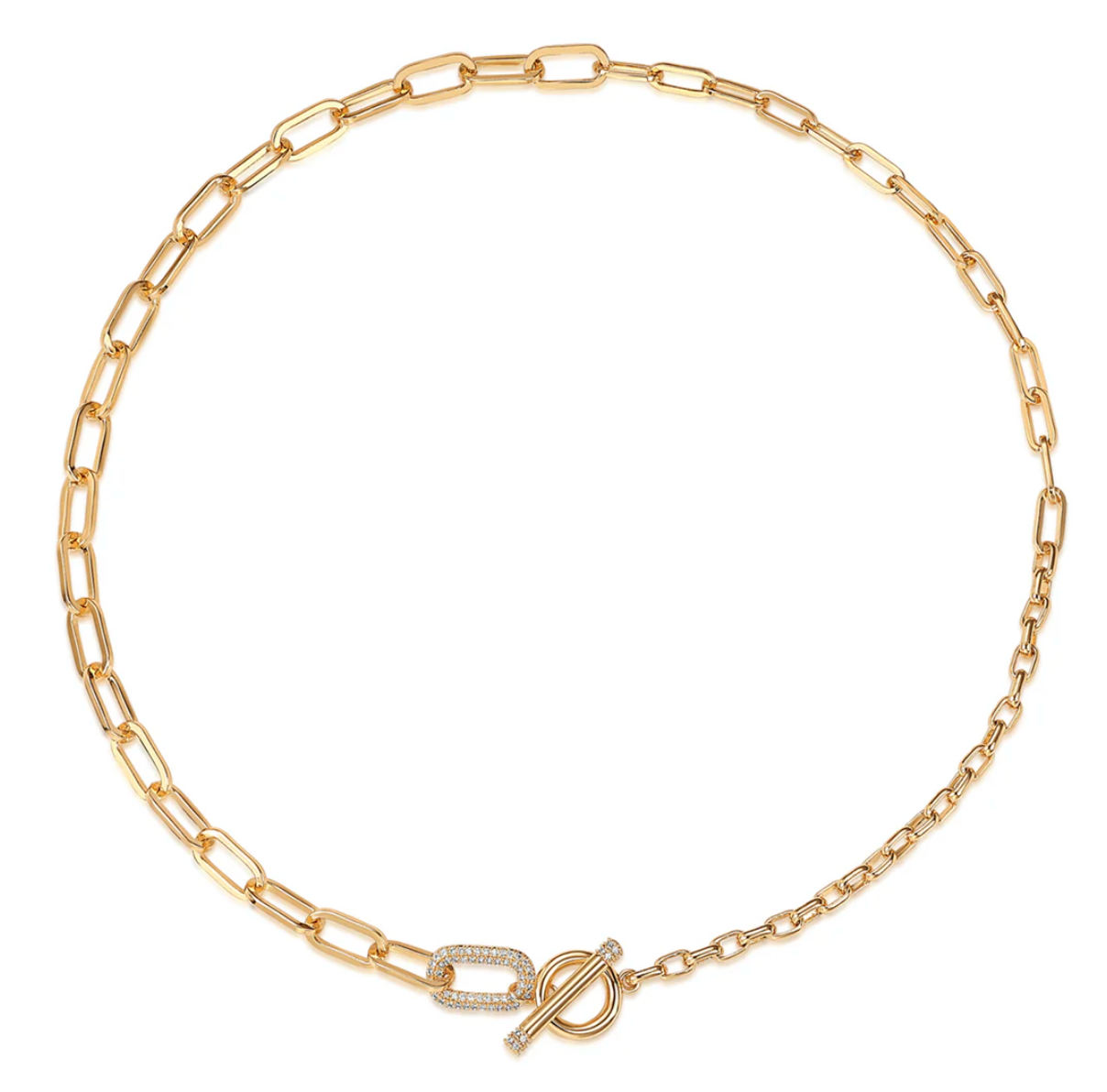 Luxe Link Toggle Necklace