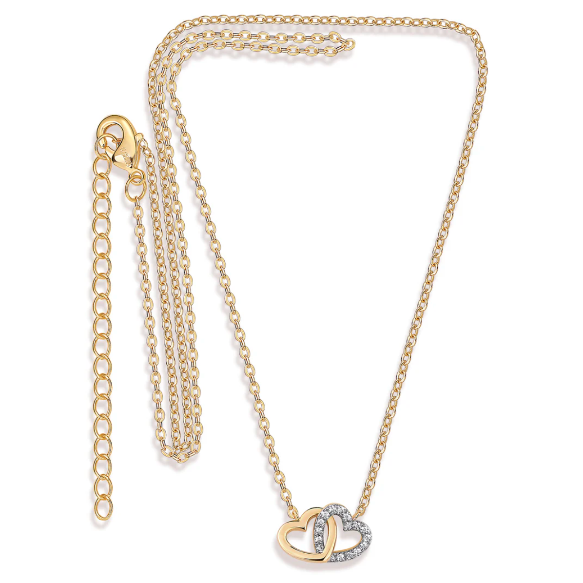 Linked Hearts Necklace
