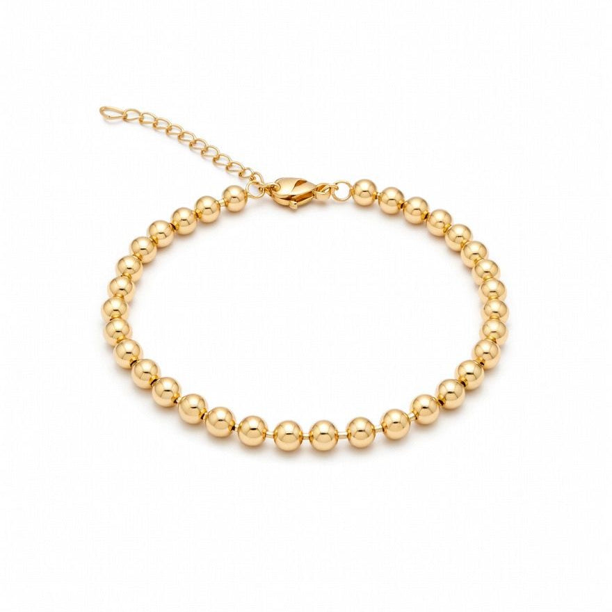 Golden Beads Bracelet
