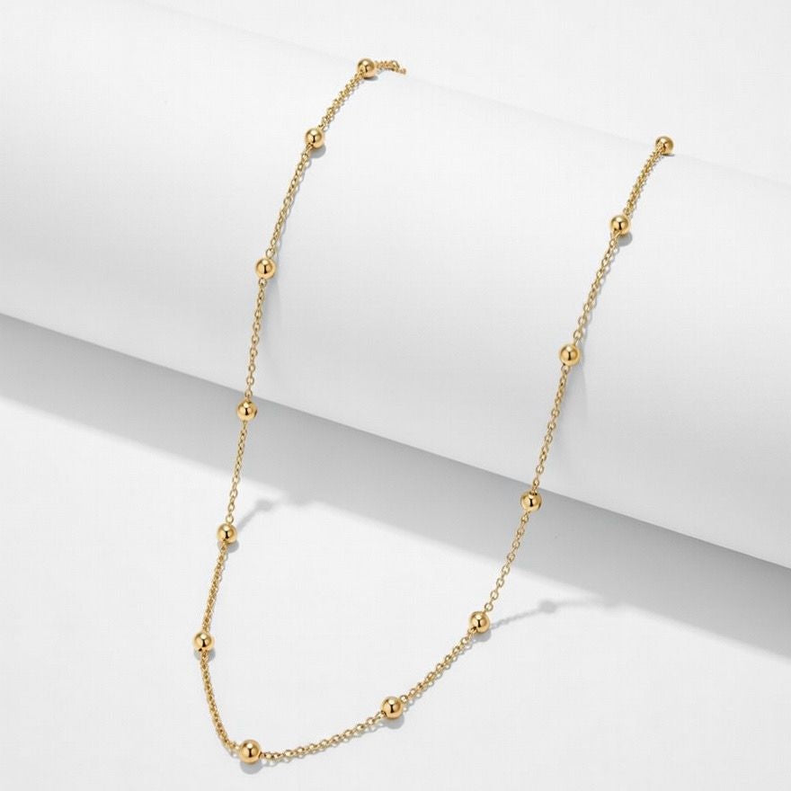 Golden Dots Necklace