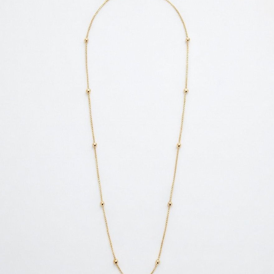 Golden Mini Dots Necklace