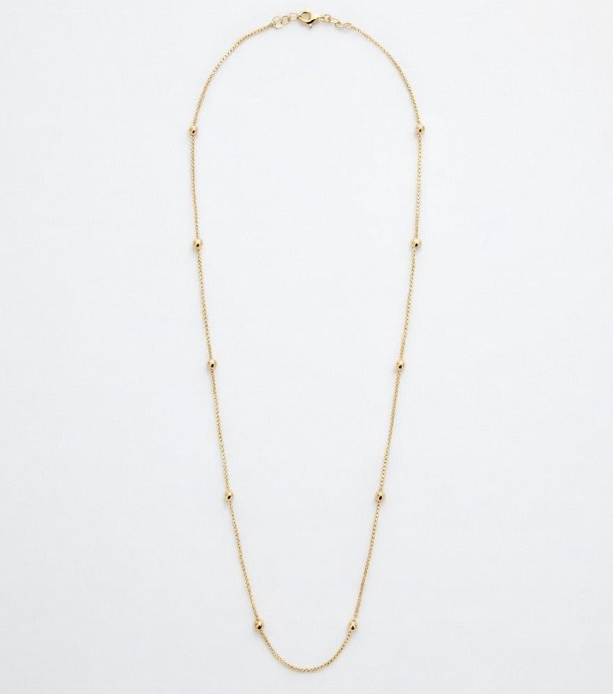 Golden Mini Dots Necklace